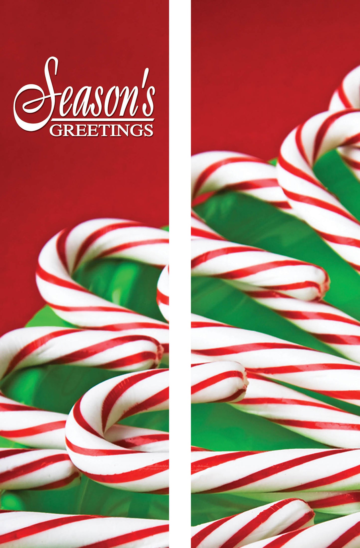 Candy Cane Double Banner Set