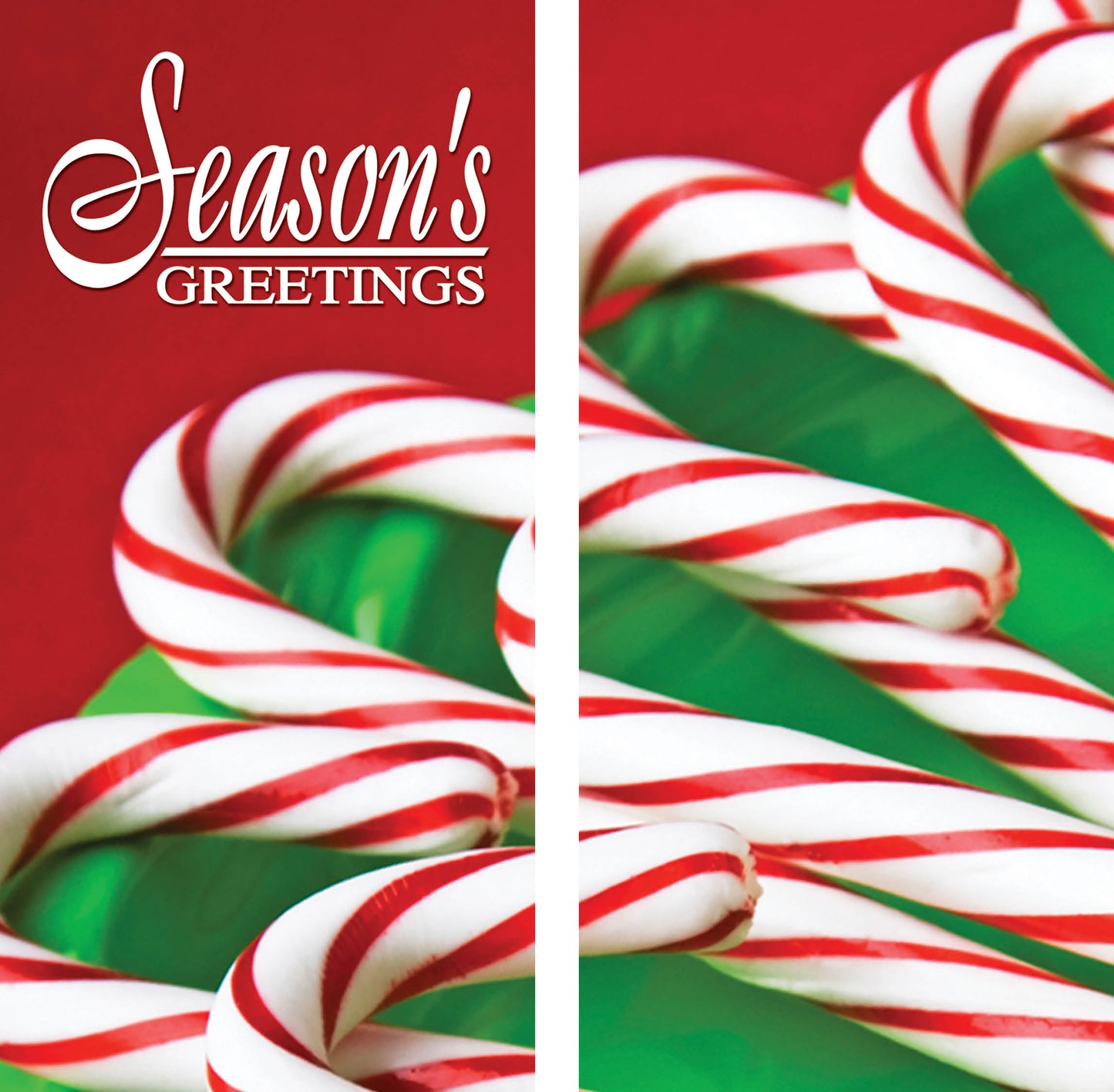Candy Cane Double Banner Set