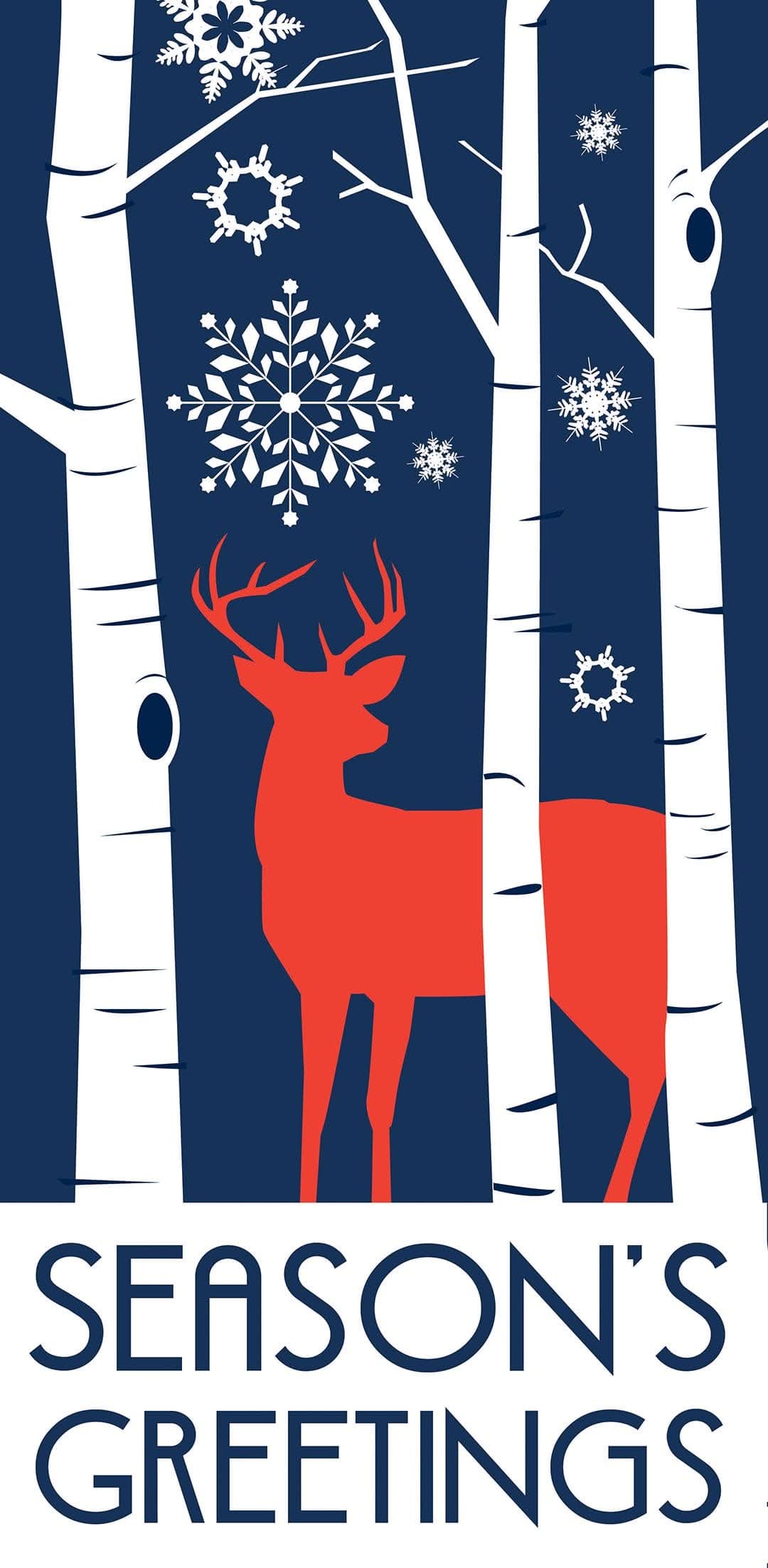 Deer Season Single Vinyl Banner