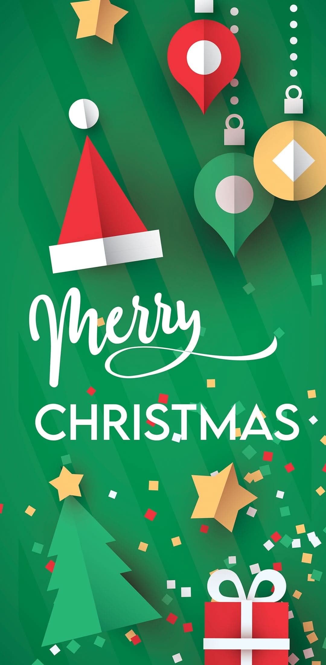 Evergreen Christmas Single Vinyl Banner
