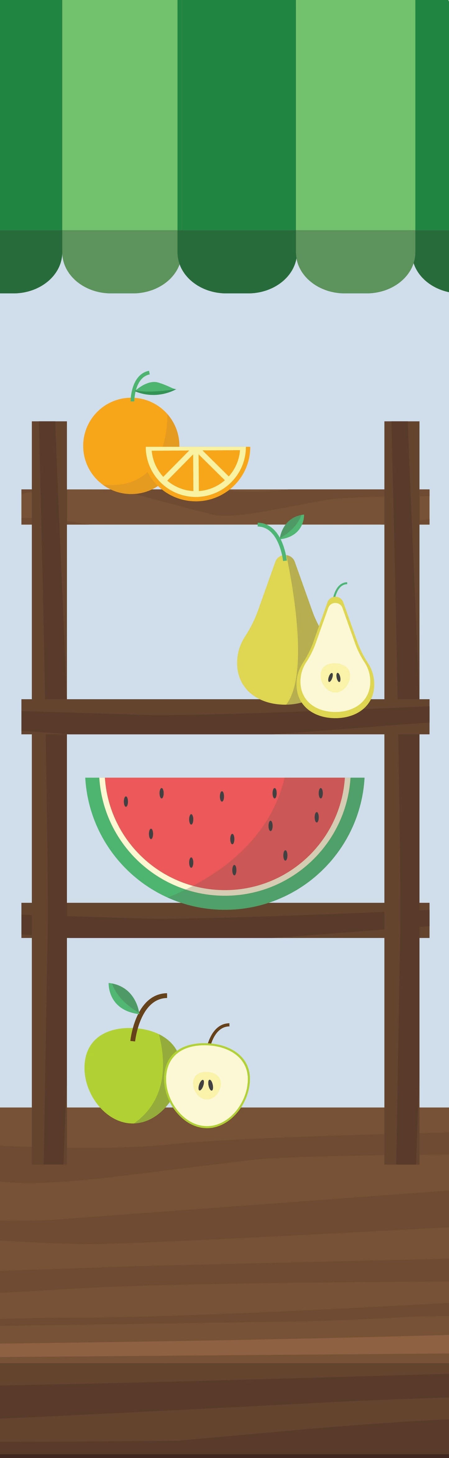 Saturday Farmers Market Double Vinyl Banner