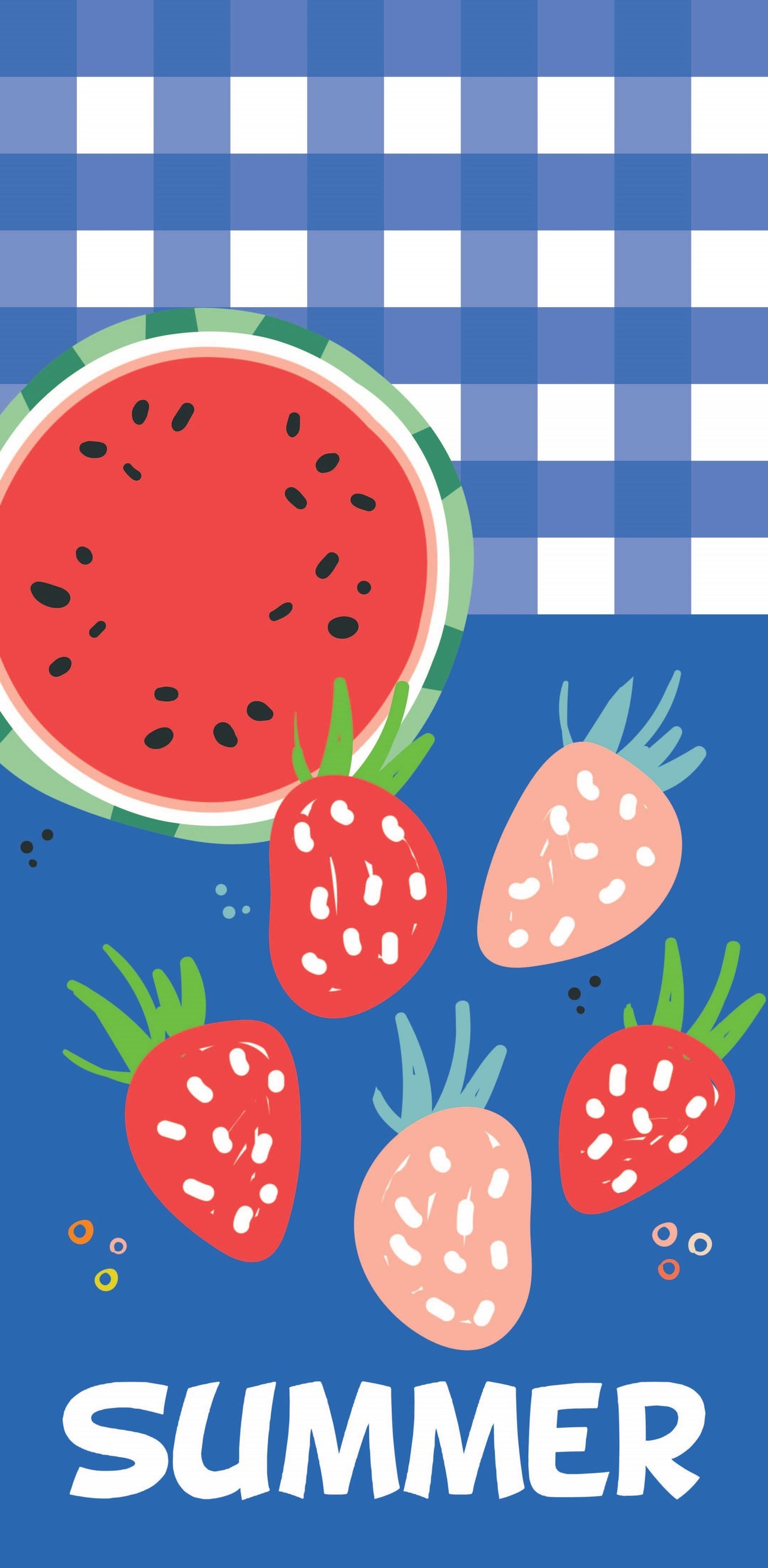 Summer Picnic Single Vinyl Banner
