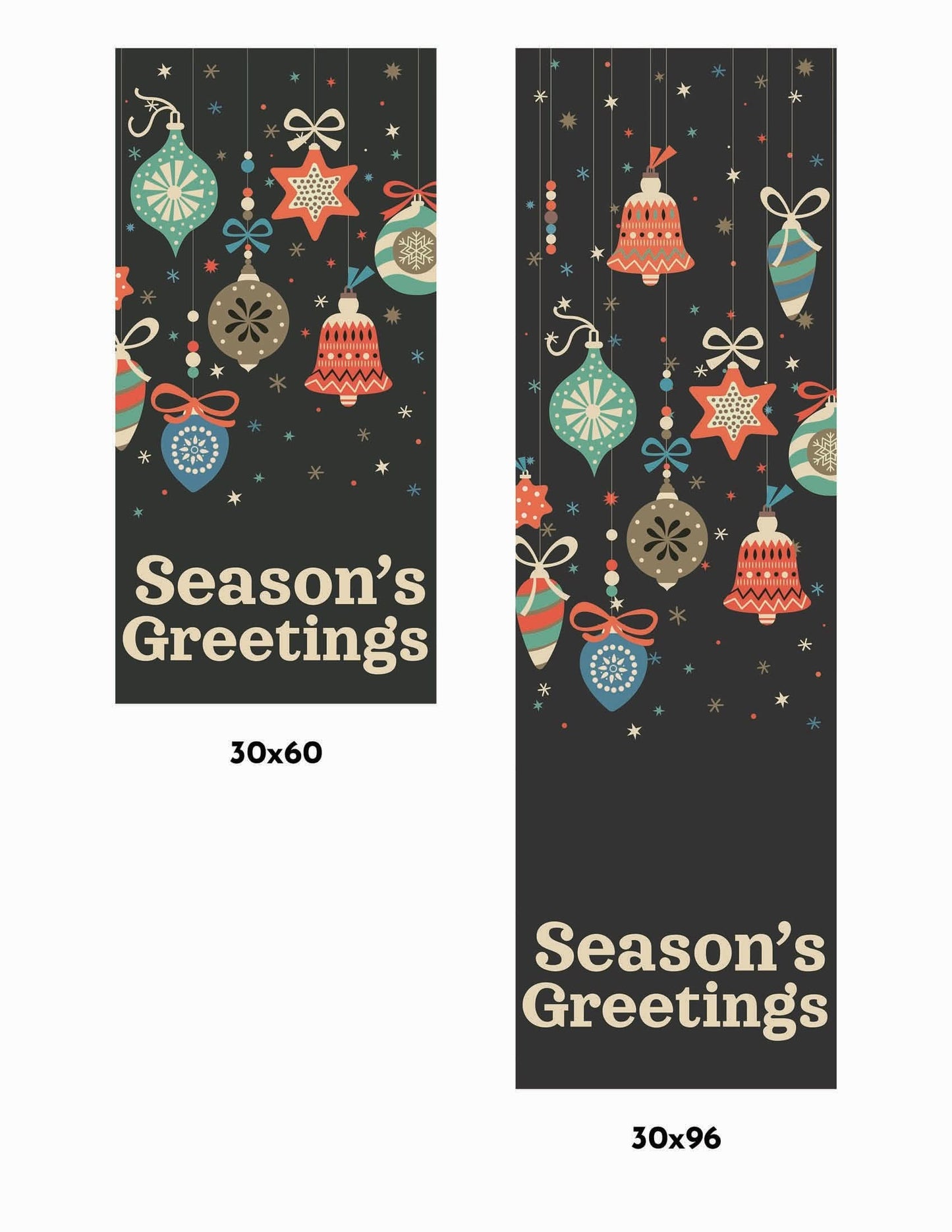 Tied with a Bow Single Vinyl Banner