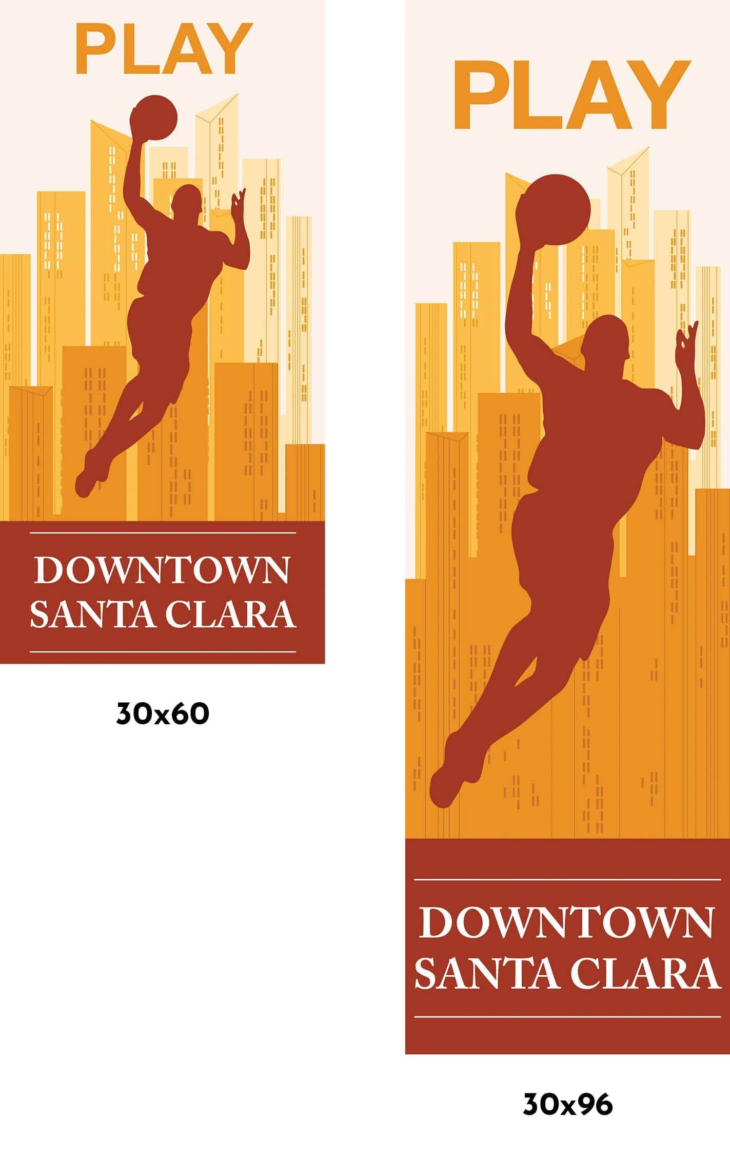 Urban Play Single Vinyl Banner