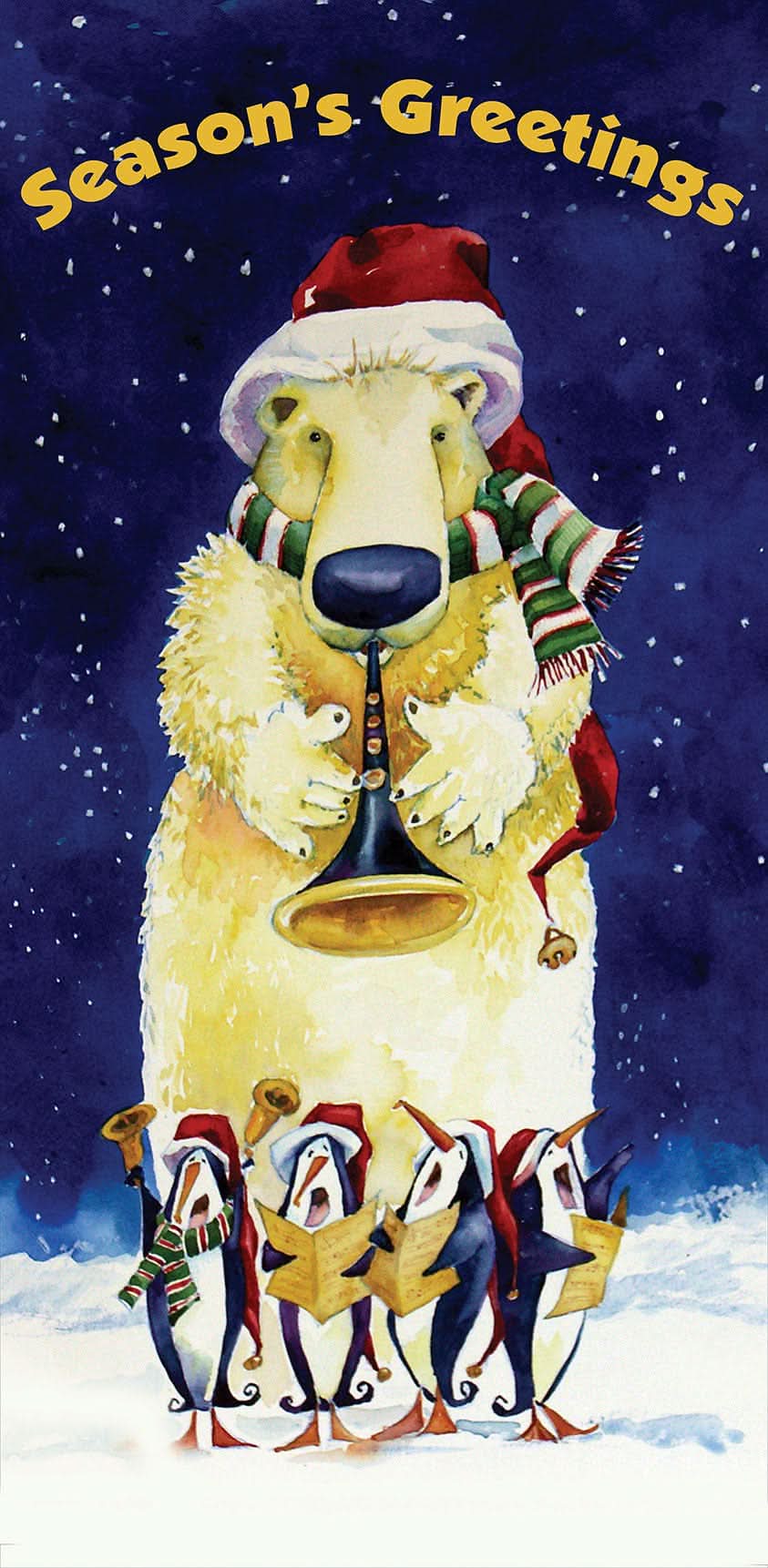 Winter Musical Single Vinyl Banner