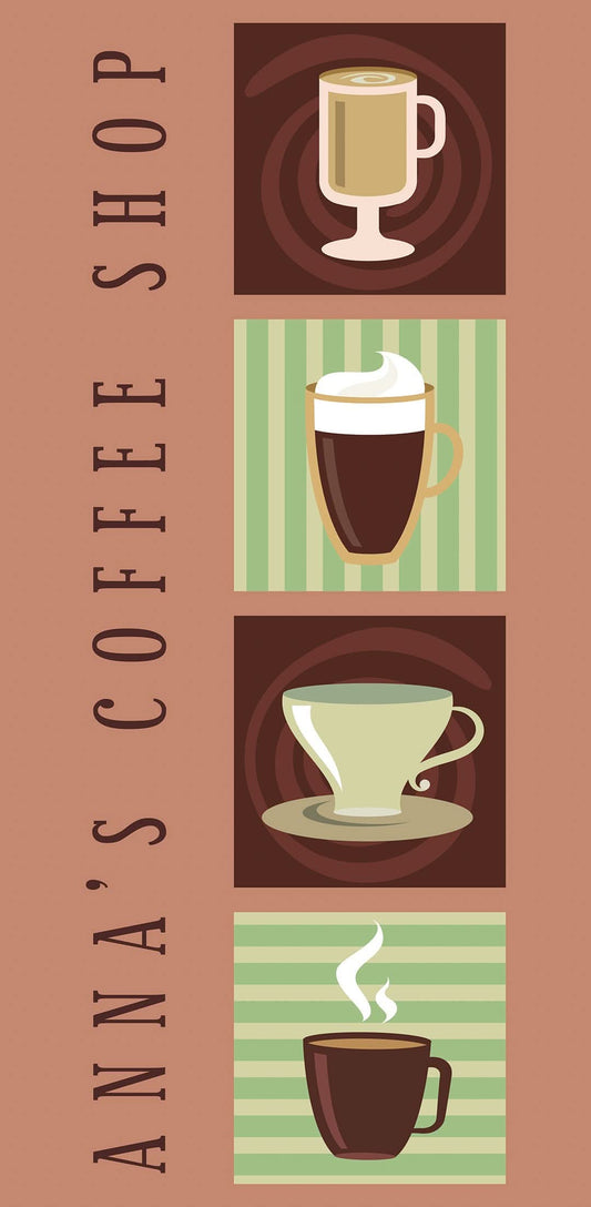 Coffee Shop Single Vinyl Banner