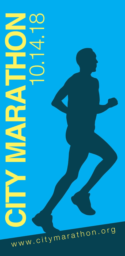 Marathon Single Vinyl Banner