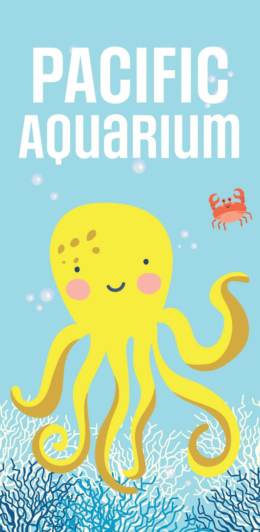 Octopus Aquarium Single Vinyl Banner