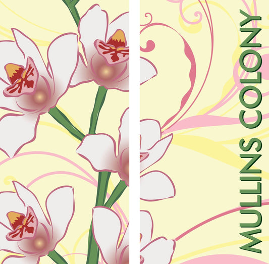 Orchids Double Vinyl Banner Set