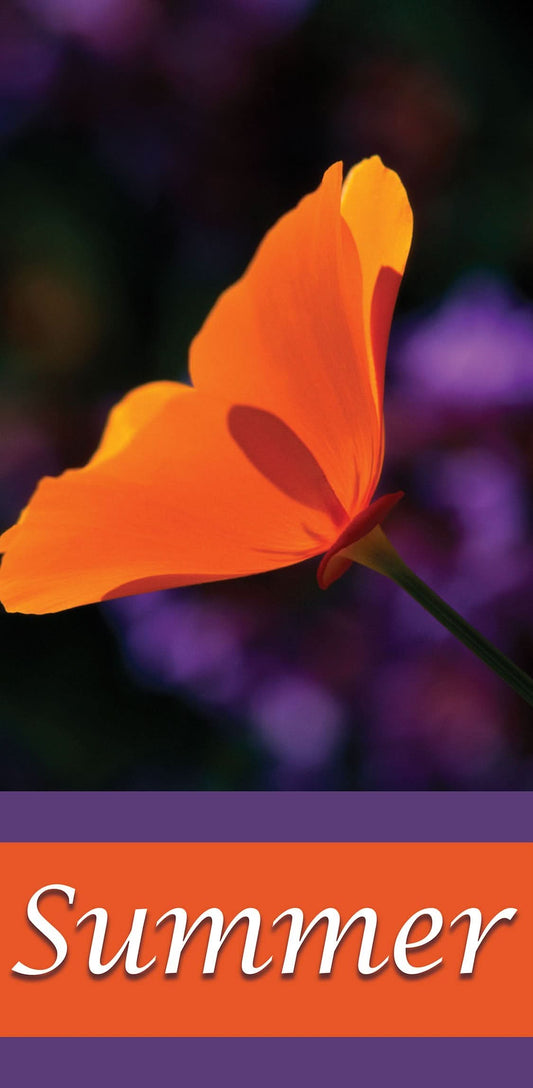 Poppy Single Vinyl Banner