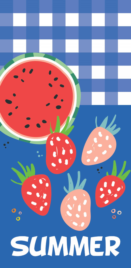 Summer Picnic Single Vinyl Banner
