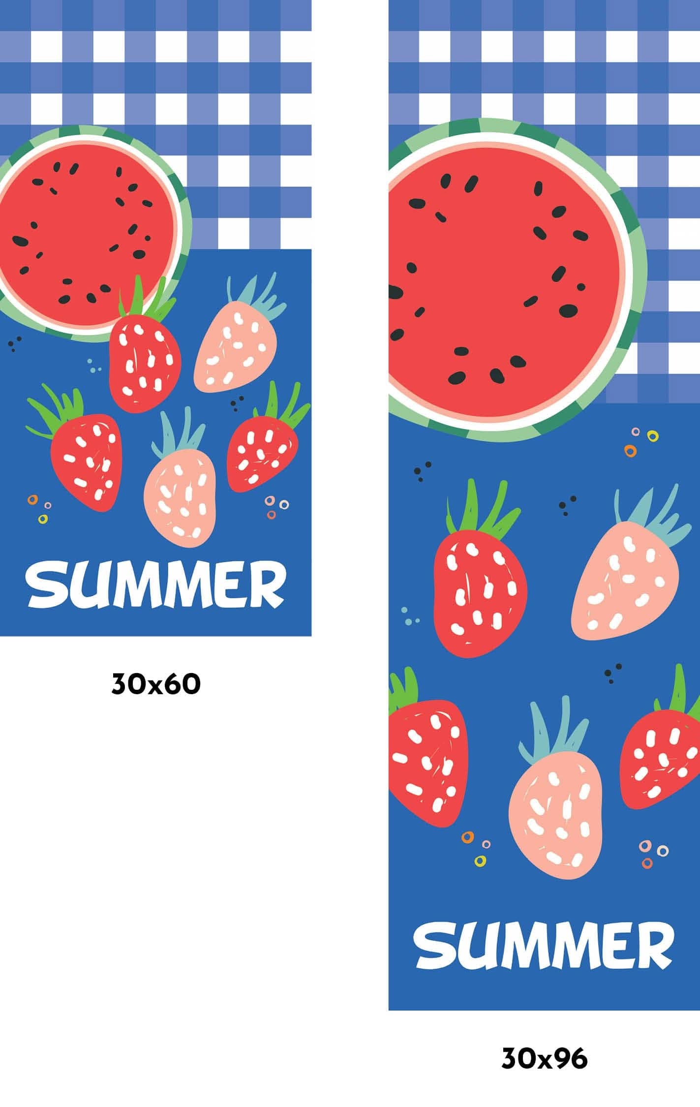 Summer Picnic Single Vinyl Banner