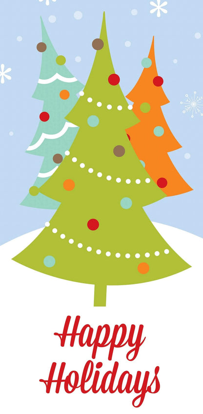 Tree Trio Single Vinyl Banner