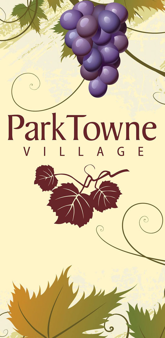 Vineyard Single Vinyl Banner