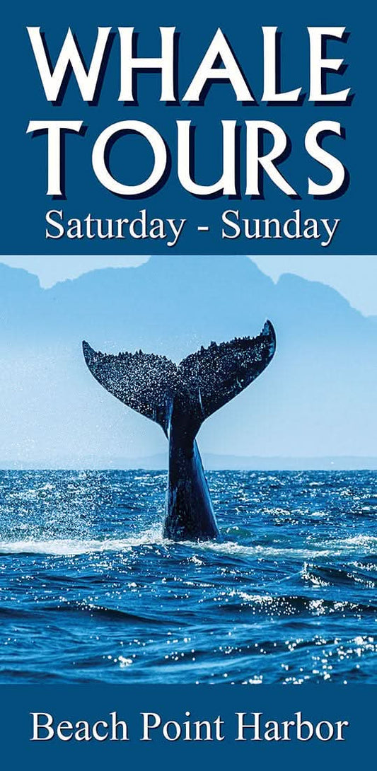 Whale Tours Single Vinyl Banner